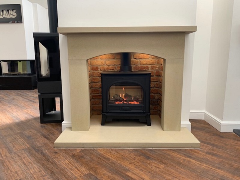 YORKSHIRE SANDSTONE NEWTON FIREPLACE Yorkshire Stoves & Fireplaces